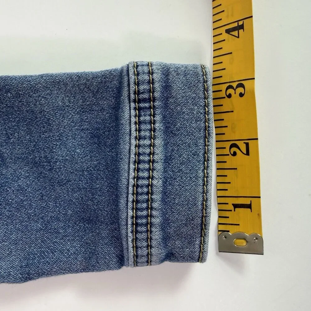 CAT & JACK Denim Jacket Girl's Toddler 5T Blue Jean Coat Outerwear Pockets Retro